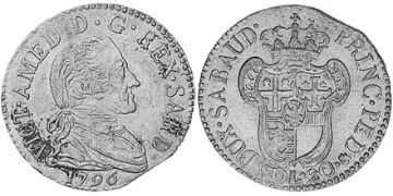 20 Soldi 1794-1796