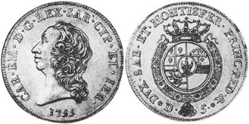 5 Doppie 1755-1768