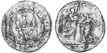 1/2 Zecchino 1744-1746