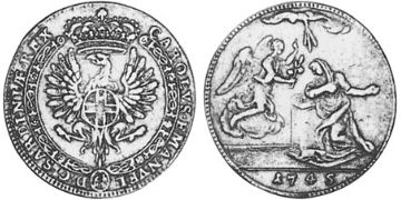 4 Zecchini 1745-1746