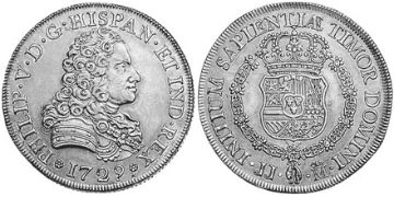 8 Escudos 1728-1729