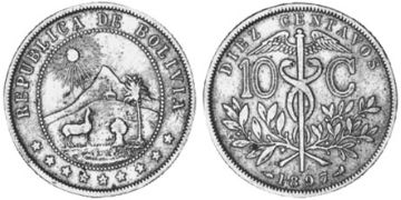 10 Centavos 1897-1909