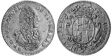 4 Zecchini 1724-1725