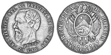 20 Centavos 1879