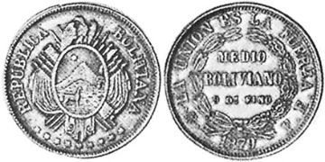 50 Centavos 1879-1882