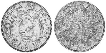 50 Centavos 1909