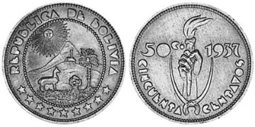 50 Centavos 1937
