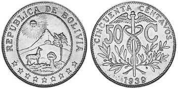 50 Centavos 1939