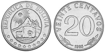 20 Centavos 1965-1973
