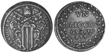 Baiocco 1740-1757