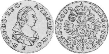 3 Kreuzer 1774-1780