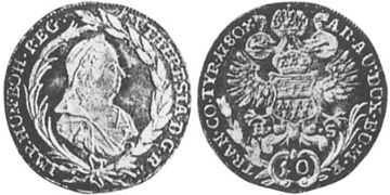 10 Kreuzer 1776-1780