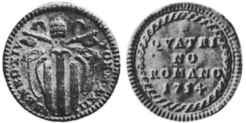 Quattrino 1752-1755