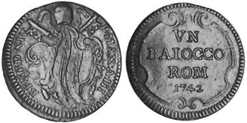 Baiocco 1740-1743