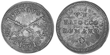 Baiocco 1780-1783