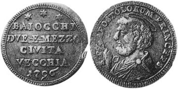 2-1/2 Baiocchi 1797