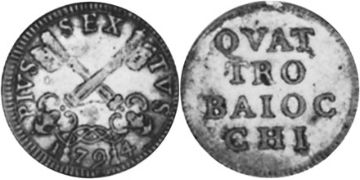 4 Baiocchi 1777-1794