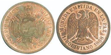 Boliviano 1868