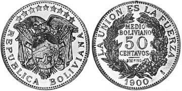50 Centavos 1900