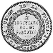 1/10 Boliviano 1865