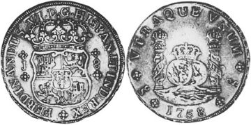 8 Reales 1751-1758