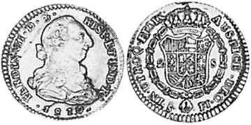 2 Escudos 1810-1811