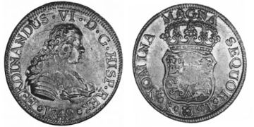 4 Escudos 1749-1758