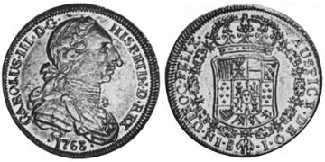 4 Escudos 1763-1765