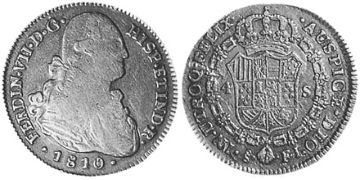 4 Escudos 1810-1817