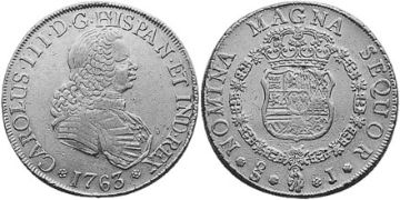 8 Escudos 1760-1763