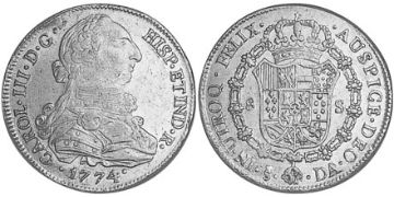 8 Escudos 1772-1789
