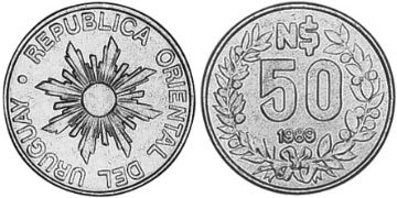 50 Nuevos Pesos 1989