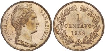 Centavo 1858-1863
