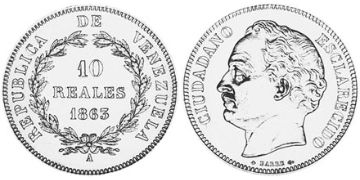 10 Reales 1863