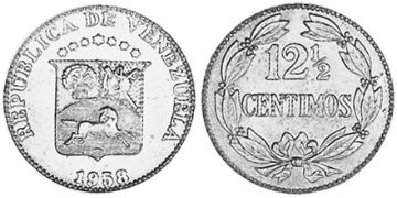 12-1/2 Centimos 1958