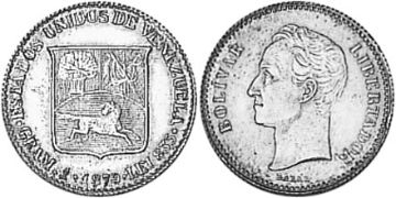 1/5 Bolívaru 1879