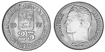 25 Centimos 1977-1978