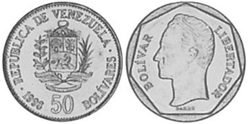 50 Bolívarů 1998
