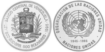 500 Bolívarů 1995