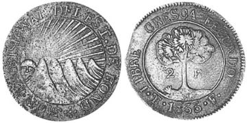 2 Reales 1832-1839