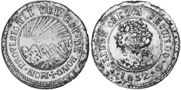 4 Reales 1849-1850
