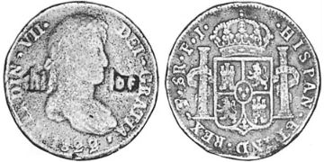 8 Reales 1822-1825