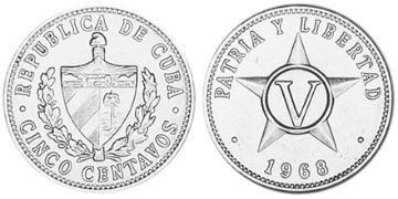 5 Centavos 1963-2010