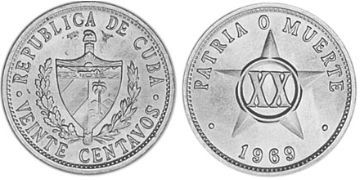 20 Centavos 1969-2007