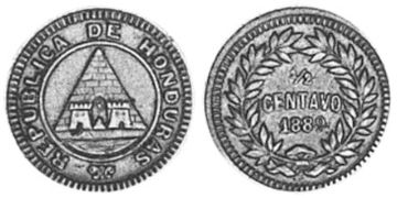 1/2 Centavo 1881-1891