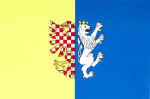 List tvoří dva svislé pruhy, žlutý a modrý. Ve žlutém pruhu půl červeno - bíle šachované orlice s celou hlavou, se žlutou zbrojí a červeným jazykem, přiléhající k modrému pruhu. V žerďové části modrého pruhu bílý dvouocasý korunovaný lev se žlutou zbrojí a červeným jazykem obrácený k vlajícímu okraji. Poměr šířky k délce listu je 2 _ 3. Vlajka Velká Bíteš